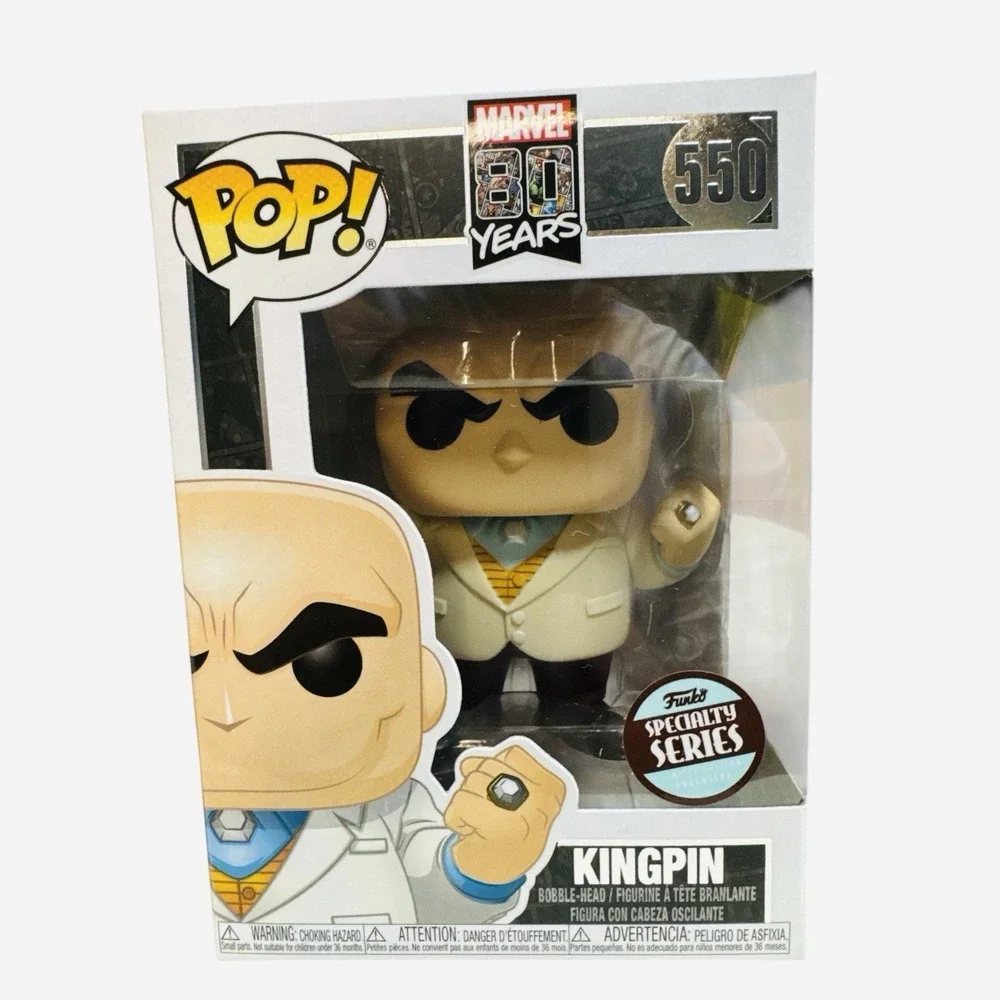 Marvel Funko Pop Lot Spider-Man 80 Years Crossbones Marvel Heroes (3)